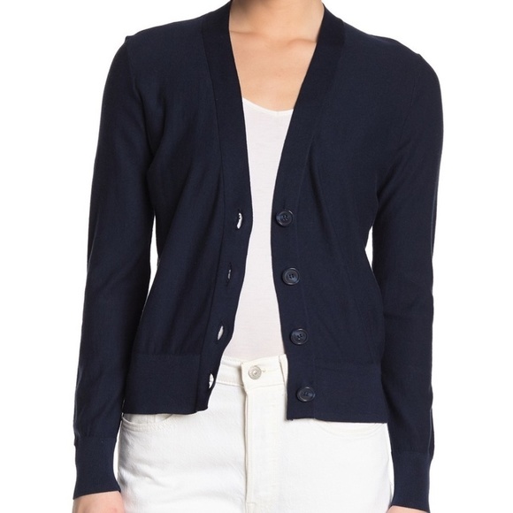 NWT J. Crew Front Button Knit Cardigan XL - Picture 1 of 5